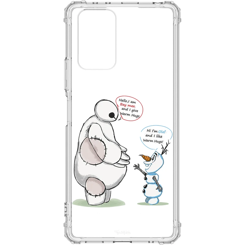 کاور طرح Olaf and Baymax مناسب برای گوشی موبایل شیائومی Redmi Note 10 / 10S