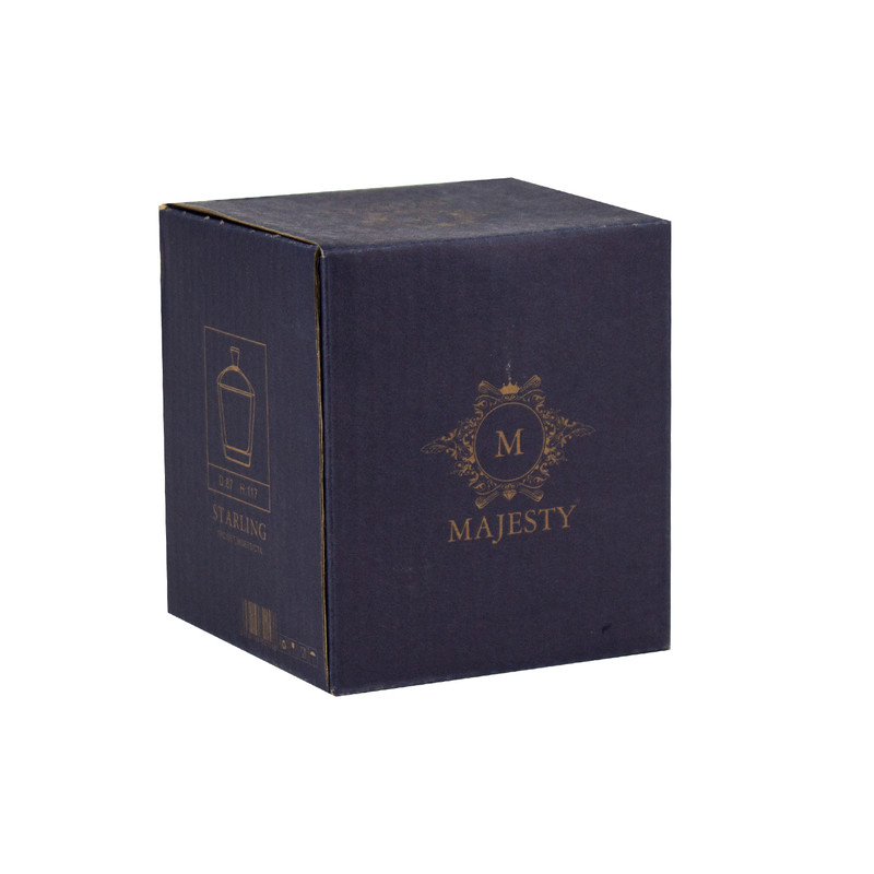 قندان مجستی مدل استرلینگ لب طلا