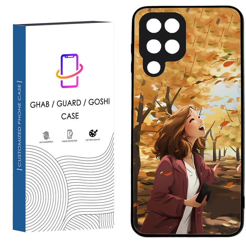 کاور قاب گارد گوشی طرح دخترانه کد 14 - TPU مناسب برای گوشی موبایل سامسونگ Galaxy A22 4G