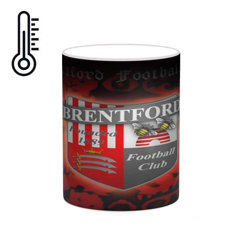 ماگ حرارتی کاکتی مدل تیم Brentford کد mgh19668