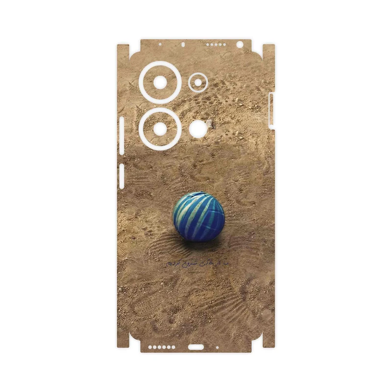 برچسب پوششی ماهوت مدل Ball Nostalgia-FullSkin مناسب برای گوشی موبایل شیائومی Redmi Note 13 Pro 4G
