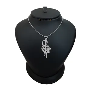 گردنبند نقره زنانه ترمه ۱ مدل پارمیس کد ma 995