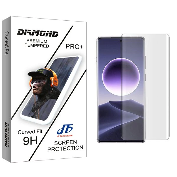 محافظ صفحه نمایش جی اف مدل Diamond UV مناسب برای گوشی موبایل اوپو Find X7
