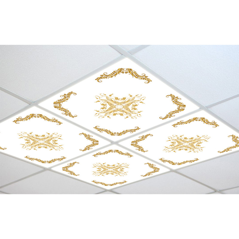 تایل سقفی آسمان مجازی مدل C-12013 سایز 60x60 سانتیمتر بسته 4 عددی