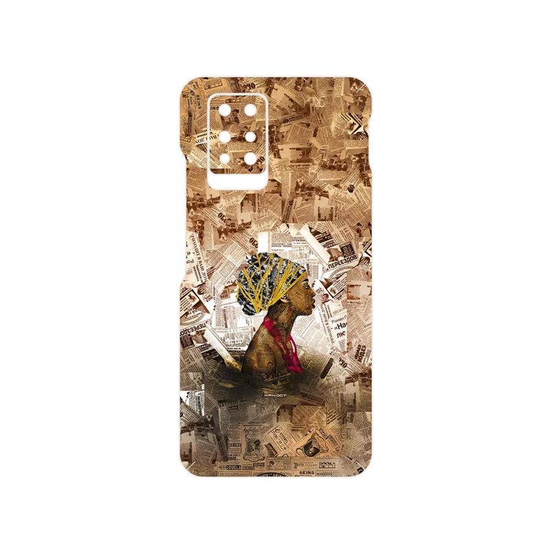 برچسب پوششی ماهوت مدل Collage of African Women مناسب برای گوشی موبایل اینفینیکس Note 10 Pro