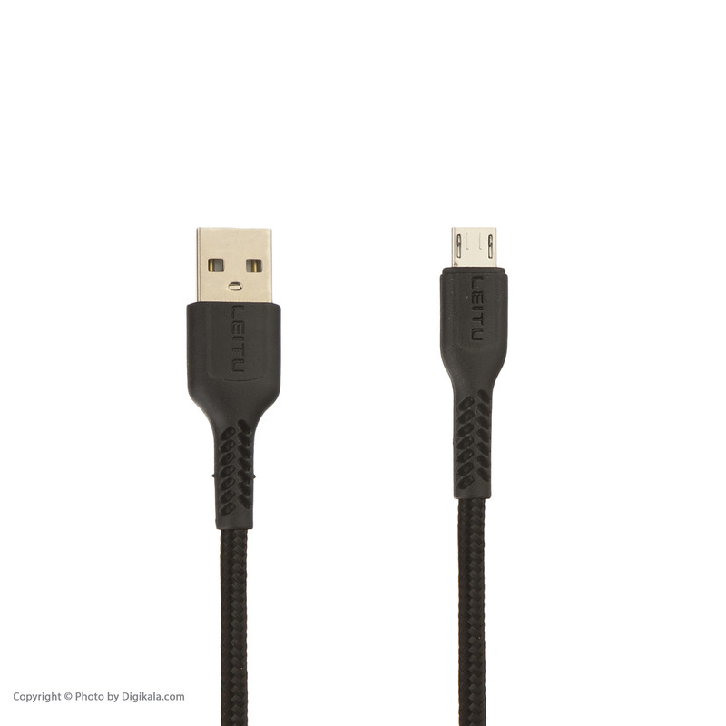 کابل تبدیل USB به microUSB لیتو مدل LD-41 طول 0.2 متر