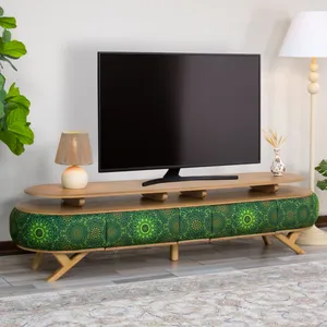 میز تلویزیون مدل لاهیجان 190 مناسب برای تلویزیون تا 75 اینچ