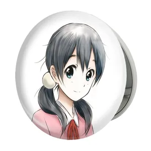 آینه جیبی خندالو طرح کیتاشیراکاوا تاماکو انیمه فروشگاه تاماکو Tamako Market مدل تاشو کد 22505 