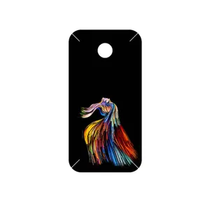 MAHOOT Rainbow Hair Digital Art Cover Sticker for Huawei Ascend Y330
