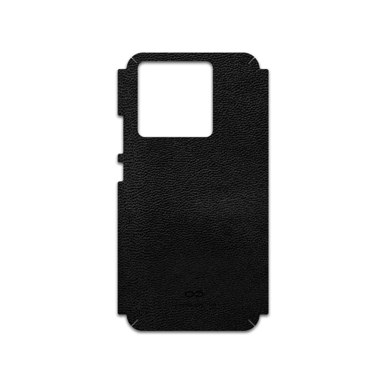 برچسب پوششی ماهوت مدل Black-Leather مناسب برای گوشی موبایل شیائومی 13T