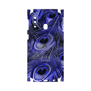 MAHOOT Purple Feather-FullSkin Cover Sticker for Samsung Galaxy A40