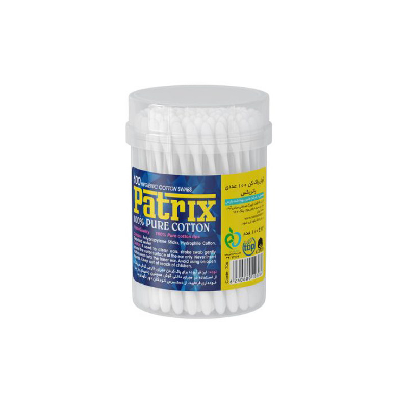 گوش پاک کن پاتریکس مدل 706 بسته 100 عددی