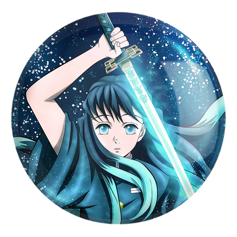 پیکسل خندالو طرح مویچیرو توکیتو انیمه شیطان کش کد 27070 مدل بزرگ