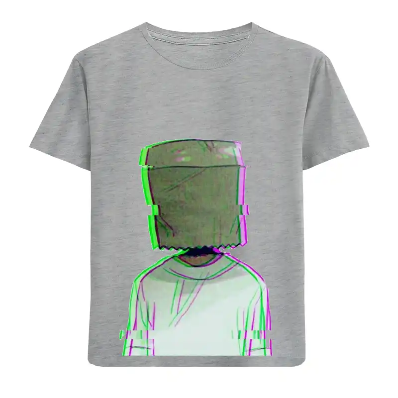 تی شرت آستین کوتاه پسرانه مدل ادمک N06