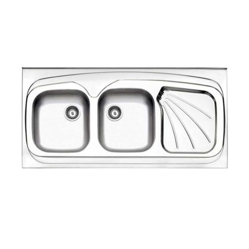 سینک ظرفشویی سپهر استیل مدل RM 1262 روکار