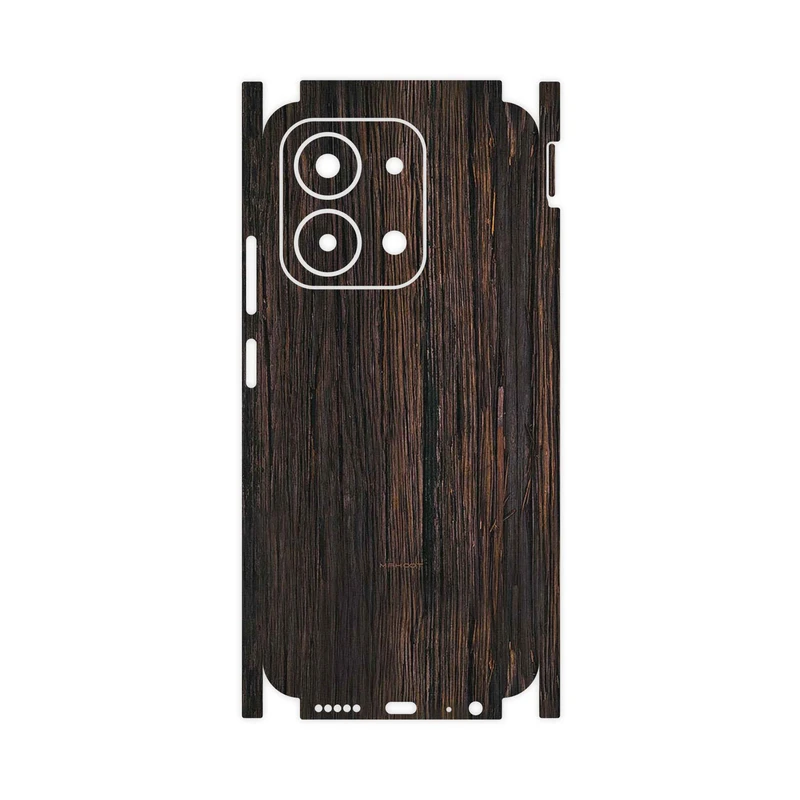 برچسب پوششی ماهوت مدل Burned_Wood-FullSkin مناسب برای گوشی موبایل شیائومی Redmi 15C 4G