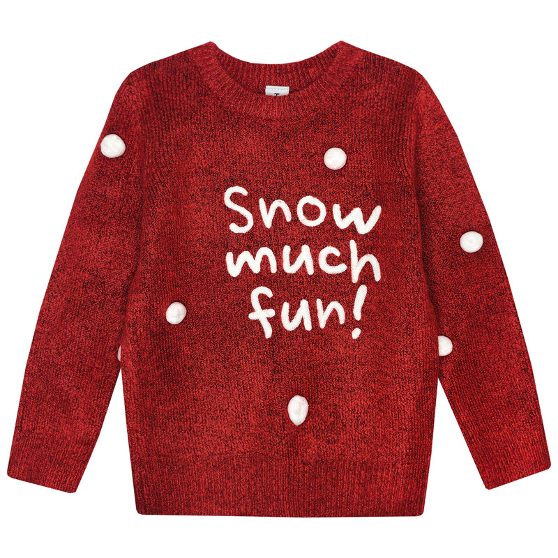 پلیور پسرانه تی یو مدل SEP-SNOW MUCH FUN