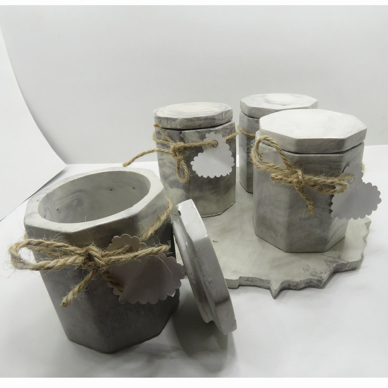 جای ادویه 4 پارچه طرح سنگی کد 667 به همراه سینی جای ادویه 4 پارچه طرح سنگی کد 667 به همراه سینی