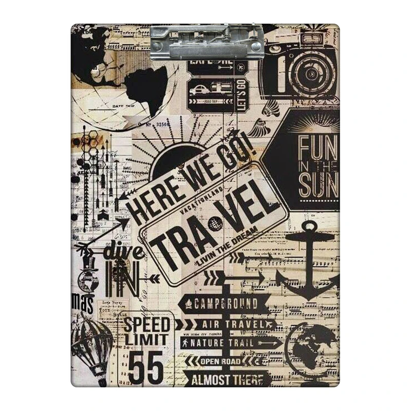 تخته شاسی طرح سفر و جهانگرد کد  9159411 سایز A4