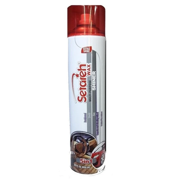 اسپری واکس خودرو واکس ستاره مدل همه کاره حجم 650 میلی لیتر