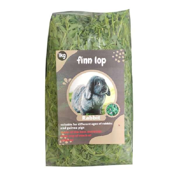 یونجه خشک جوندگان مدل finn lop وزن 1000 گرم 