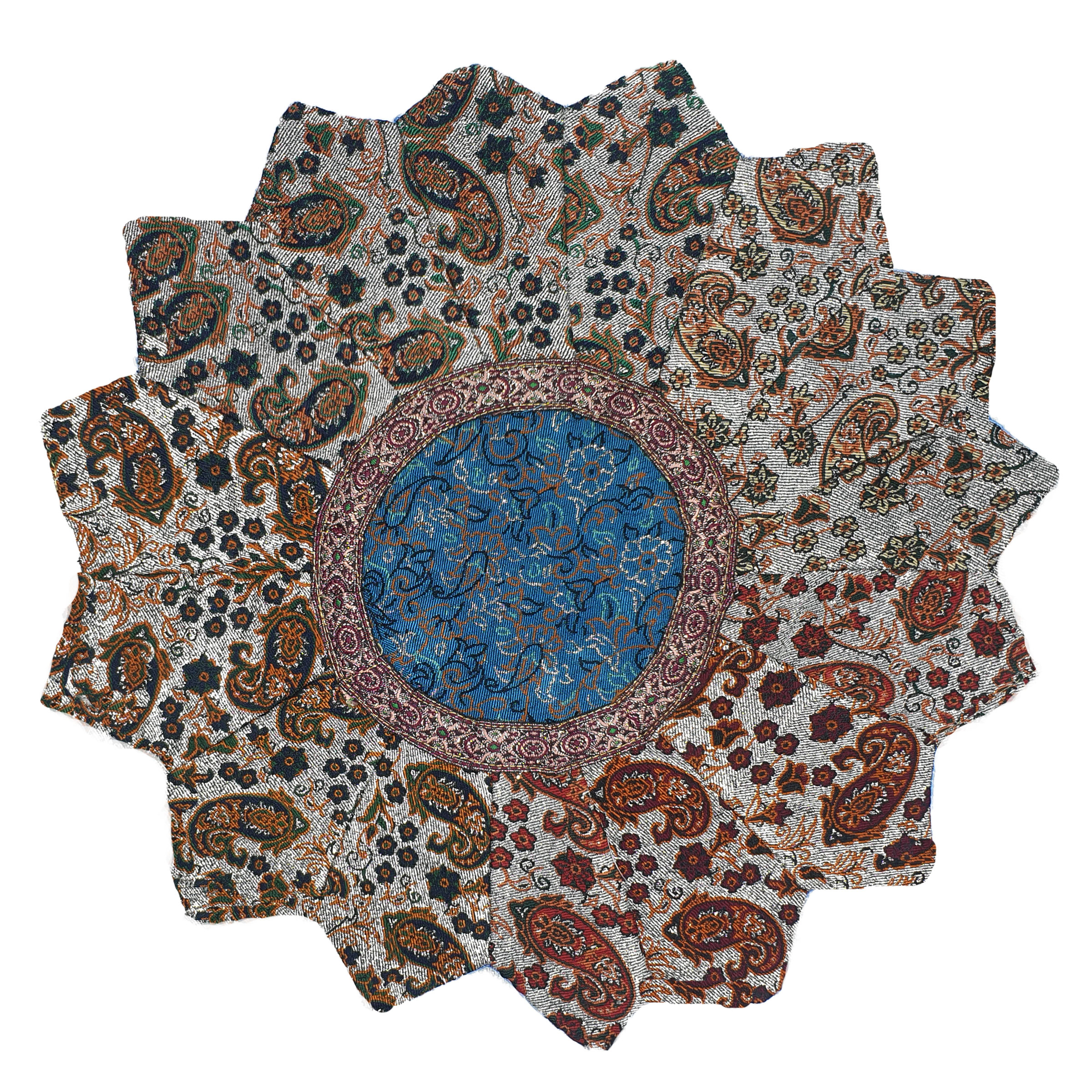 رومیزی ترمه مدل گوهر کد 5489