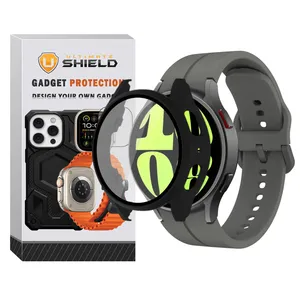 Ultimate Shield Silic ORG_GRD Band for Samsung Galaxy Watch 6 44mm with cover
