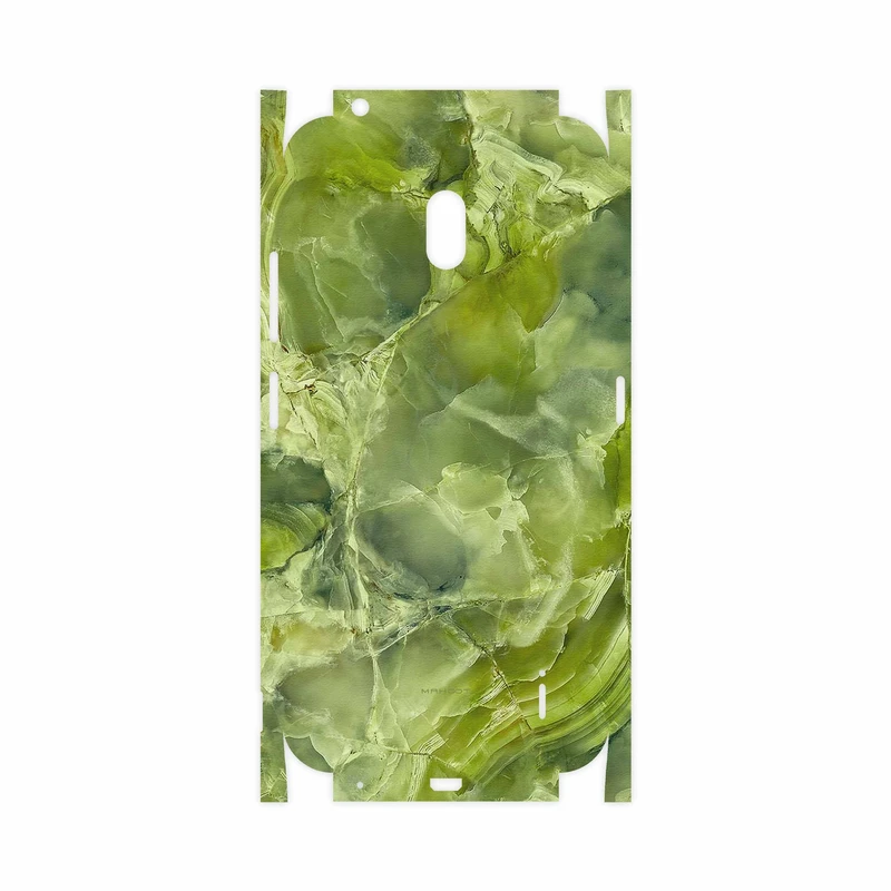 برچسب پوششی ماهوت مدل Green Crystal Marble-FullSkin مناسب برای گوشی موبایل نوکیا 2.2