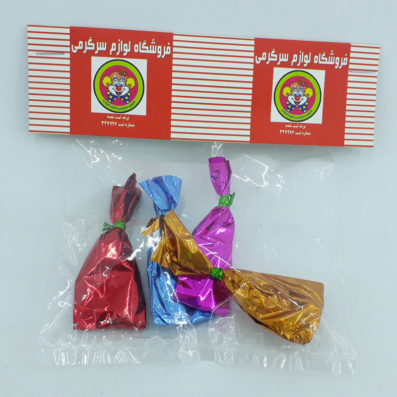 اسباب بازی شانسی دنیای سرگرمی های کمیاب مدل شکلات جادویی کد A81 بسته 4 عددی