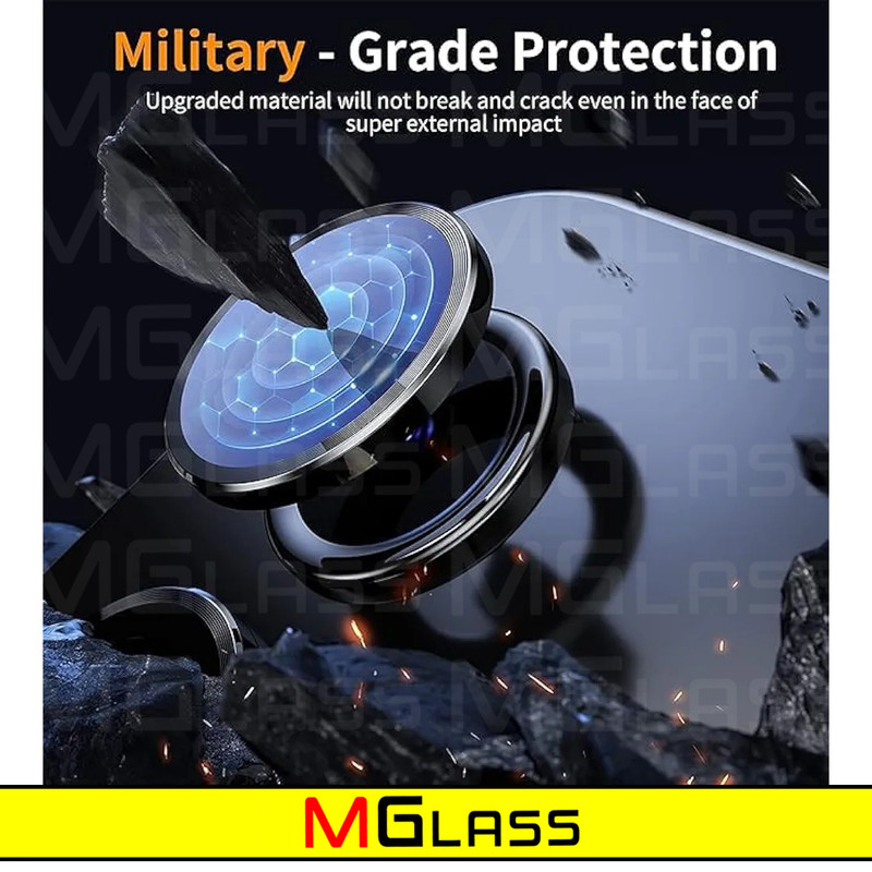 محافظ لنز دوربین ام‌گلس مدل Ring-Metal-MG مناسب برای گوشی موبایل سامسونگ Galaxy A55