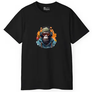 تی شرت آستین کوتاه مردانه پاد آفرین مدل میمون کد 0179