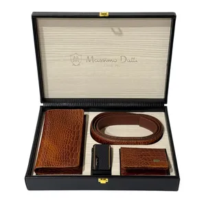 ست هدیه مردانه مدل چرم طبیعی کد S230