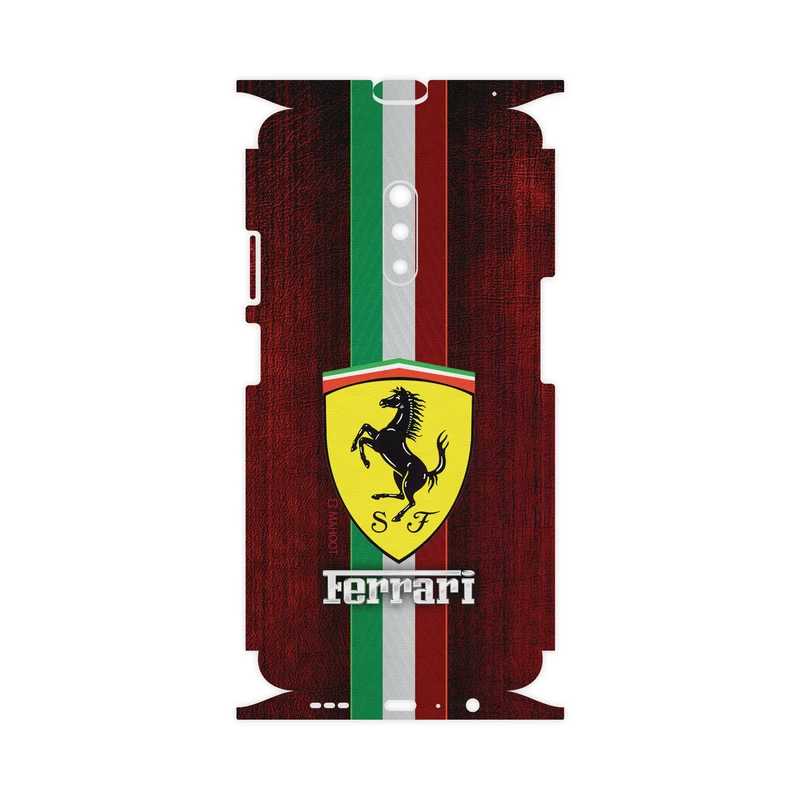 برچسب پوششی ماهوت مدل Ferrari-FullSkin مناسب برای گوشی موبایل اوپو Realme X