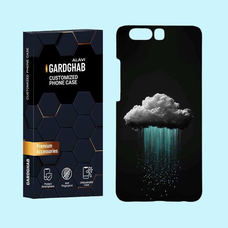 کاور گارد قاب علوی مدل هنری مناسب برای گوشی موبایل هواوی P10 Plus