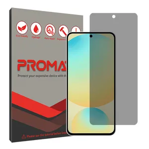 Promate Resistant model privacy screen protector suitable for Samsung Galaxy M55 5G mobile phone