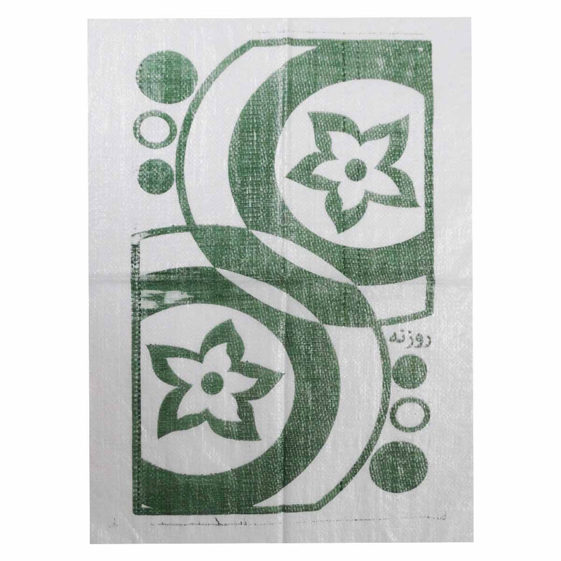 الگو فرشینه بافی روزنه طرح گل مینا کد 22