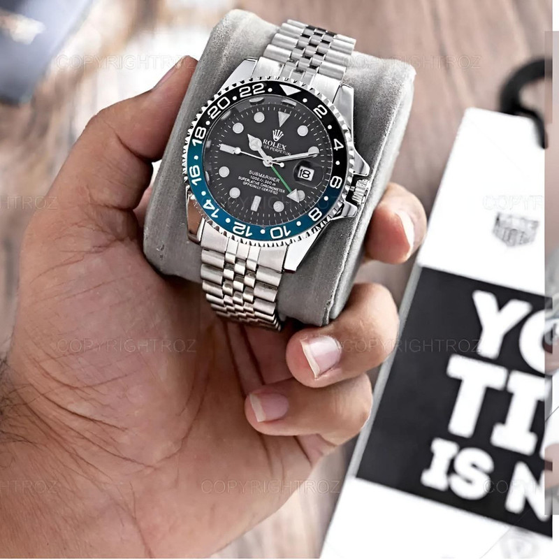 ساعت مچی عقربه‌ای مردانه مدل ساب مارین قفل مخفی کد 01