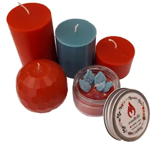 شمع مدل box-57 مجموعه 5 عددی