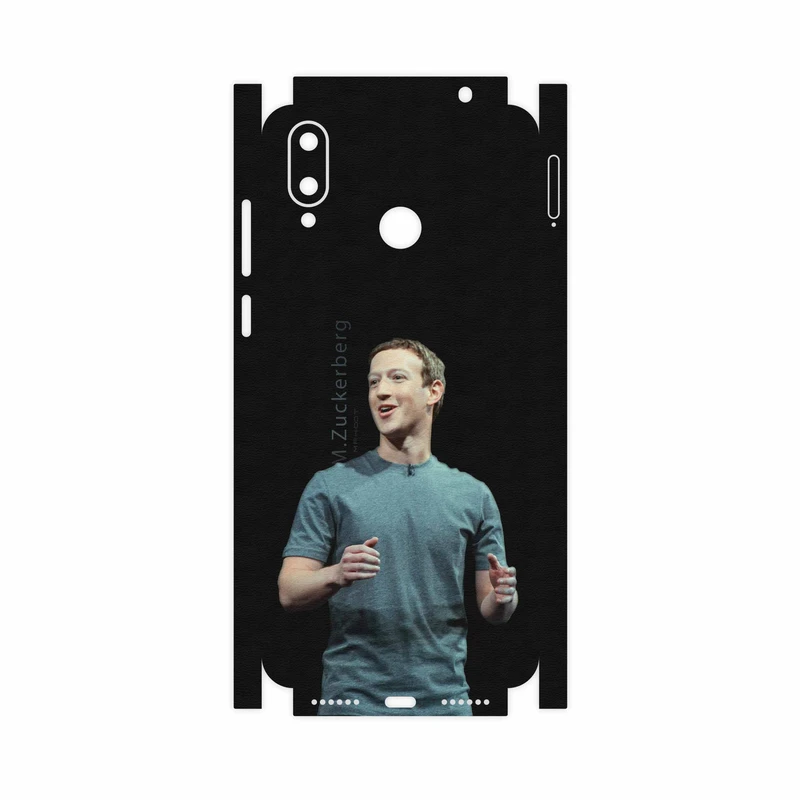 برچسب پوششی ماهوت مدل Mark Zuckerberg-FullSkin مناسب برای گوشی موبایل جی پلاس Q10