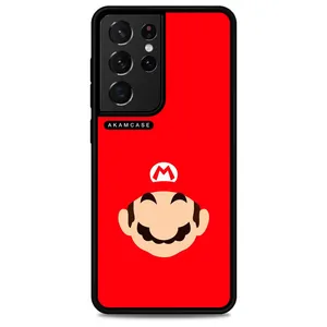 AKAM AMCWSGS21U-SUPER MARIO17 Cover For Samsung Galaxy S21 Ultra