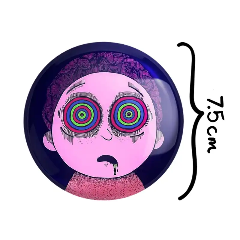 آینه جیبی خندالو طرح بچه مدل تاشو کد 1501