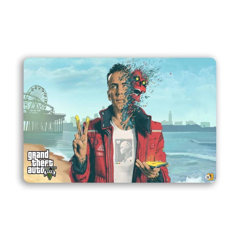 ماوس پد مخصوص بازی شادیت مدل بازی کد390 سایز 37*24 سانتی متر