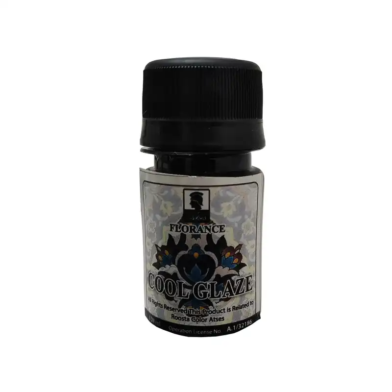 رنگ لعاب سرد فلورانس مدل SGS حجم 40 میلی لیتر بسته 6 عددی