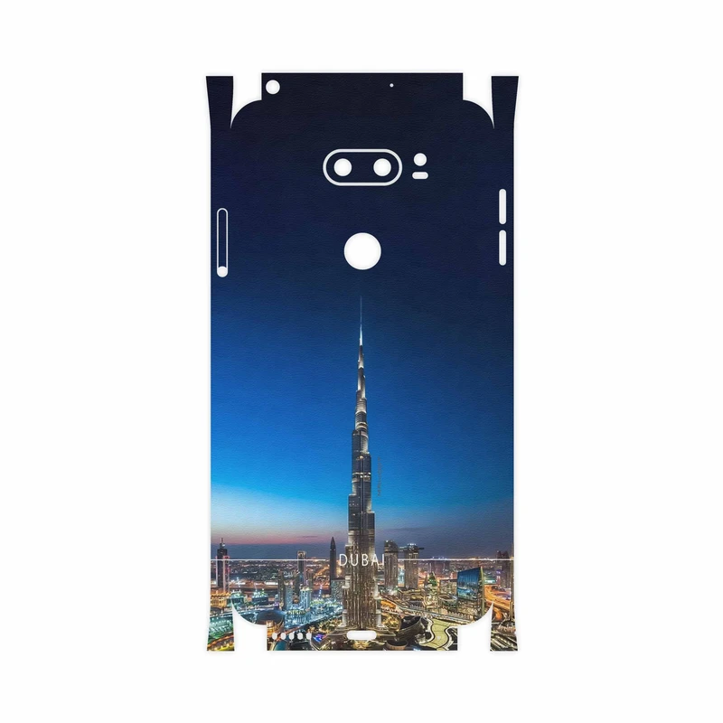 برچسب پوششی ماهوت مدل Dubai City-FullSkin مناسب برای گوشی موبایل ال جی V30