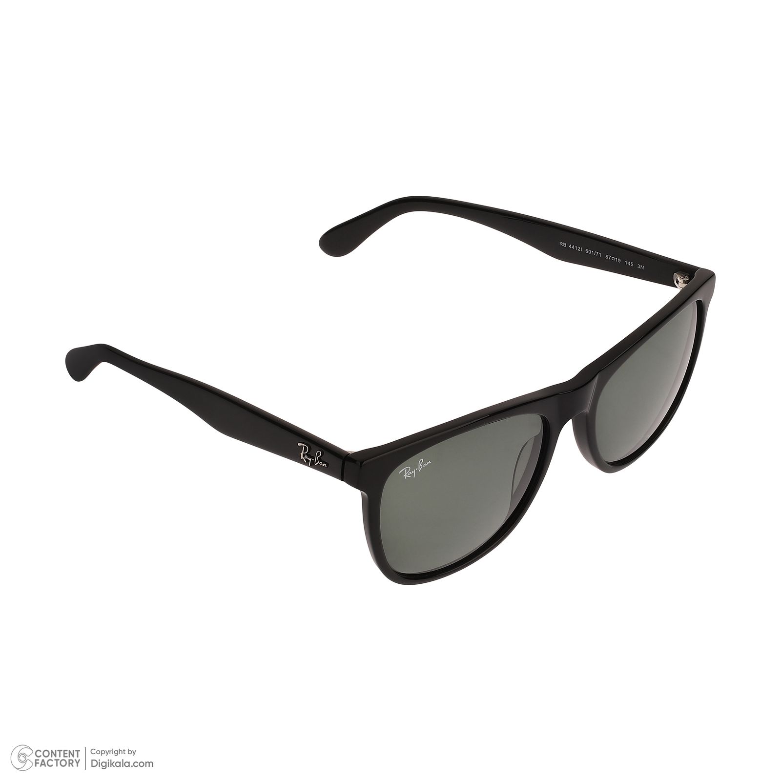 عینک آفتابی ویفرر (Wayfarer) ری بن مدل RB4412-601-71 -  - 4