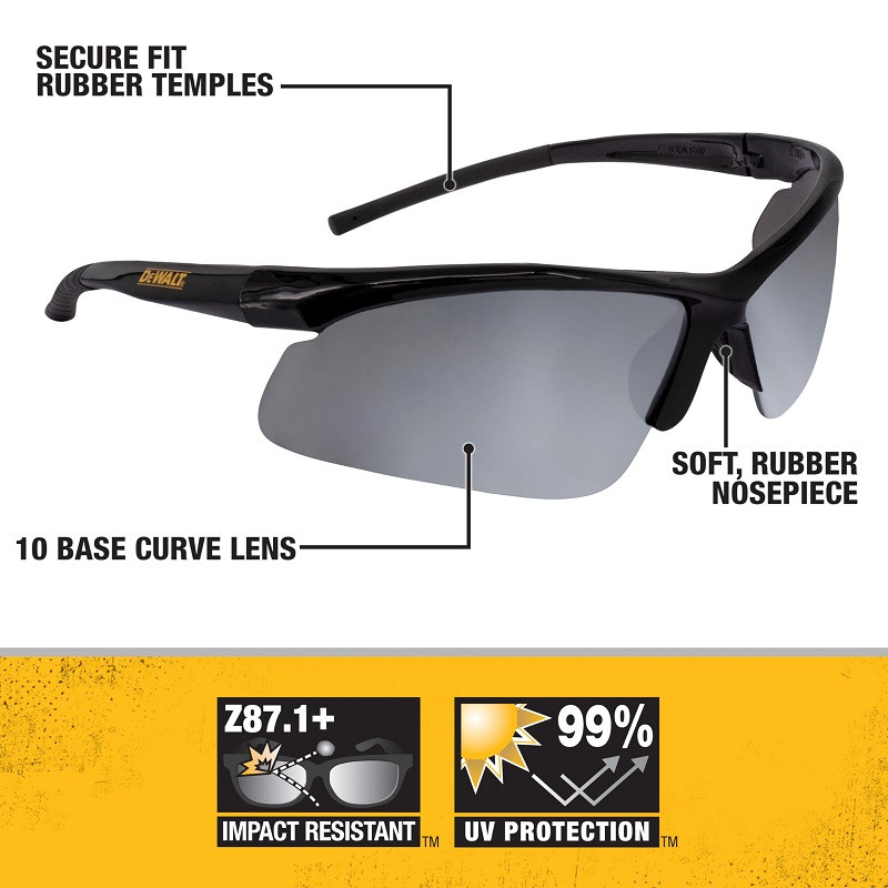 عینک ایمنی دیوالت مدل DPG51