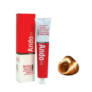 رنگ مو آندو شماره 8/35 حجم 100 میلی لیتر رنگ بلوند عسلی روشن