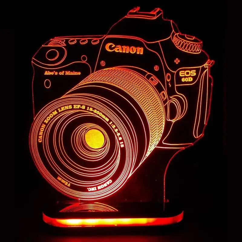 چراغ خواب طرح دوربین عکاسی