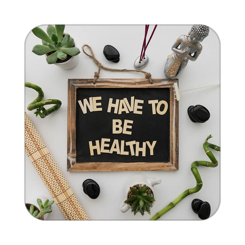 زیر لیوانی کاکتی طرح گل مدل mp19652