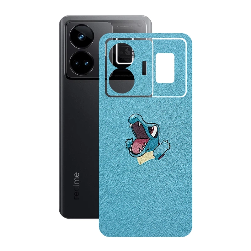 برچسب پوششی ریمکس مدل Leth طرح توتودیل پوکمون مناسب برای گوشی موبایل ریلمی GT3